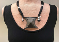 Vintage Tuareg Pyramid Pendant Necklace