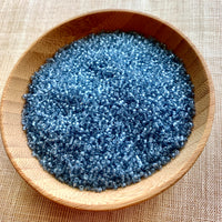12° Vintage French Dusty Blue Seed Beads