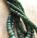 Green Hebron Beads from Sudan