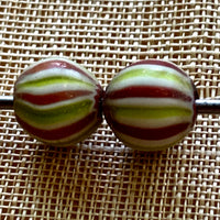 Round Watermelon Beads