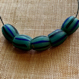 Rare Blue Watermelon Beads