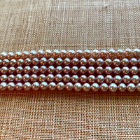 4mm Pink Pearls AA Quality!