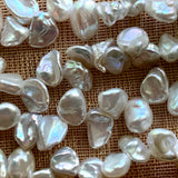 Strand of Gorgeous 7mm Kieshi Pearls