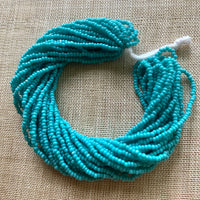 13º Opaque Turquoise Charlotte-Cuts