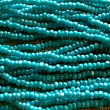 13º Opaque Turquoise AB Charlotte-Cuts
