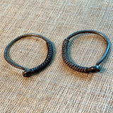 Small Silver Hoop Earrings from Yemen