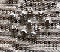 4mm Sterling Crimp Cover
