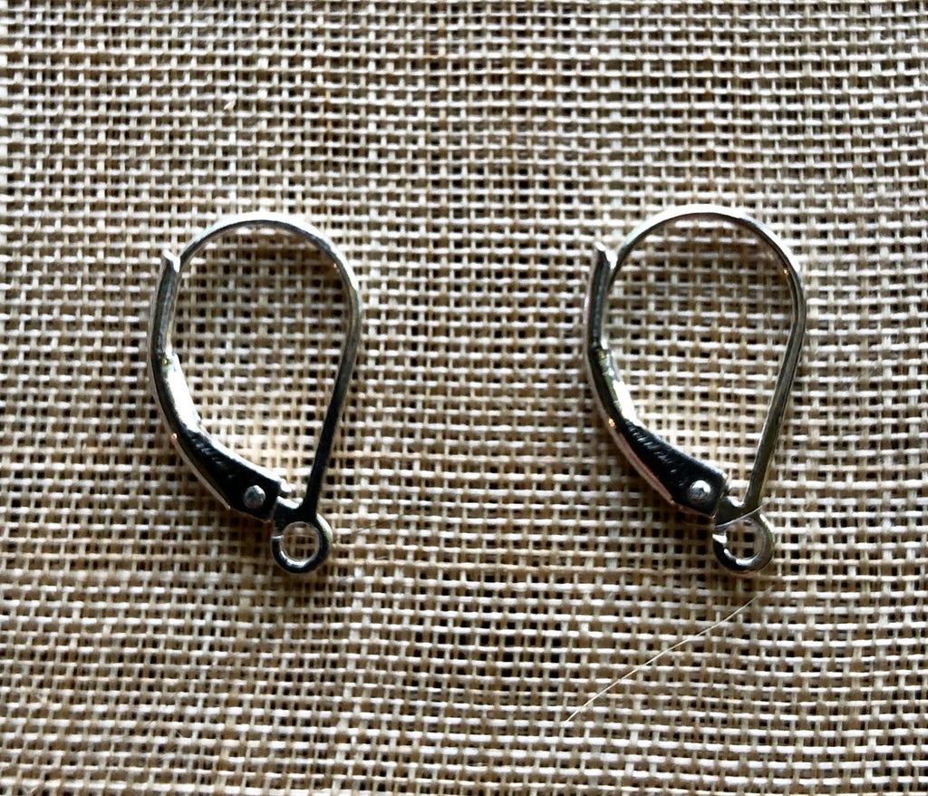 Sterling Silver Leverback Ear Wires