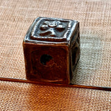Large Antique Chinese Silver Cube