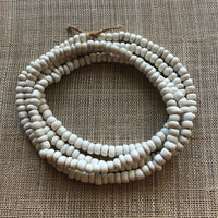 6º Old White Seed Beads