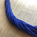 Opaque Royal/Navy Blue 12º Seed beads