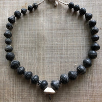 Ancient Jet Beads, Afghanistan