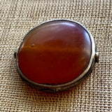 Sterling Silver and Carnelian Bead, Nepal
