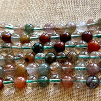 5mm Multi-Color Rutilated Quartz
