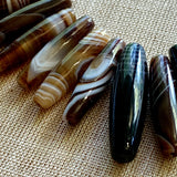 Striped Agate Beads