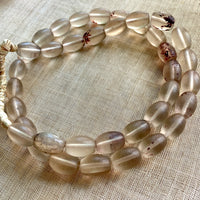 Antique Matte Transparent African Trade Beads