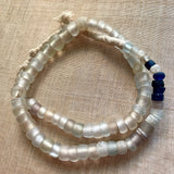 Strand of Antique 300 Year Old Clear Dogon Beads