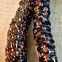 Classic Black, White & Red Eja Beads!