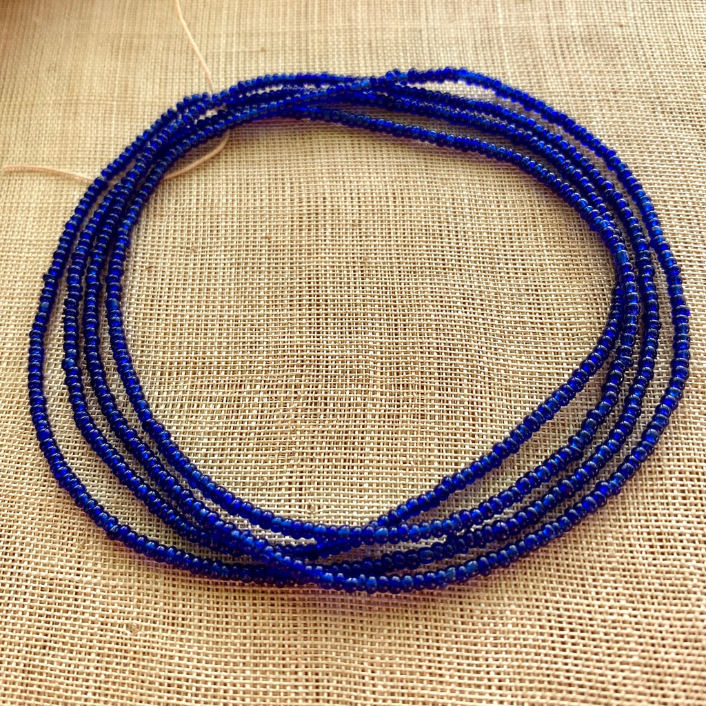Antique Cobalt Blue Seed Beads