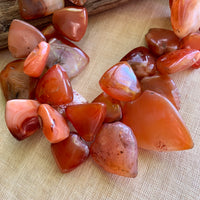 Carnelian Pendants, Strand