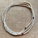 12º Old White Seed Beads