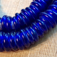 Strand of Antique Cobalt Rings