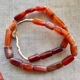 Antique Indian Carnelian Stone Beads