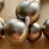 Large Round Silver beads, Mali