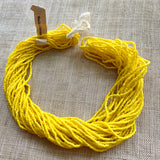 16º Opaque Yellow Seed Beads