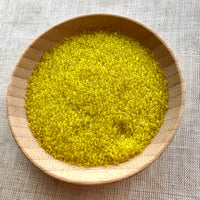 Vintage Czech 16º Yellow Seed Beads