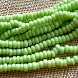 Mini Hank Bright Green 11º Seed Beads