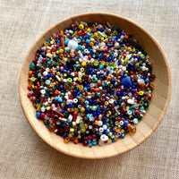 Vintage Venetian Multi-Color & Size Seed Beads