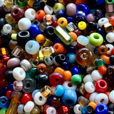 Vintage Venetian Multi-Color Seed Beads