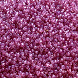 Vintage French 14º Opal Rose Seed Beads
