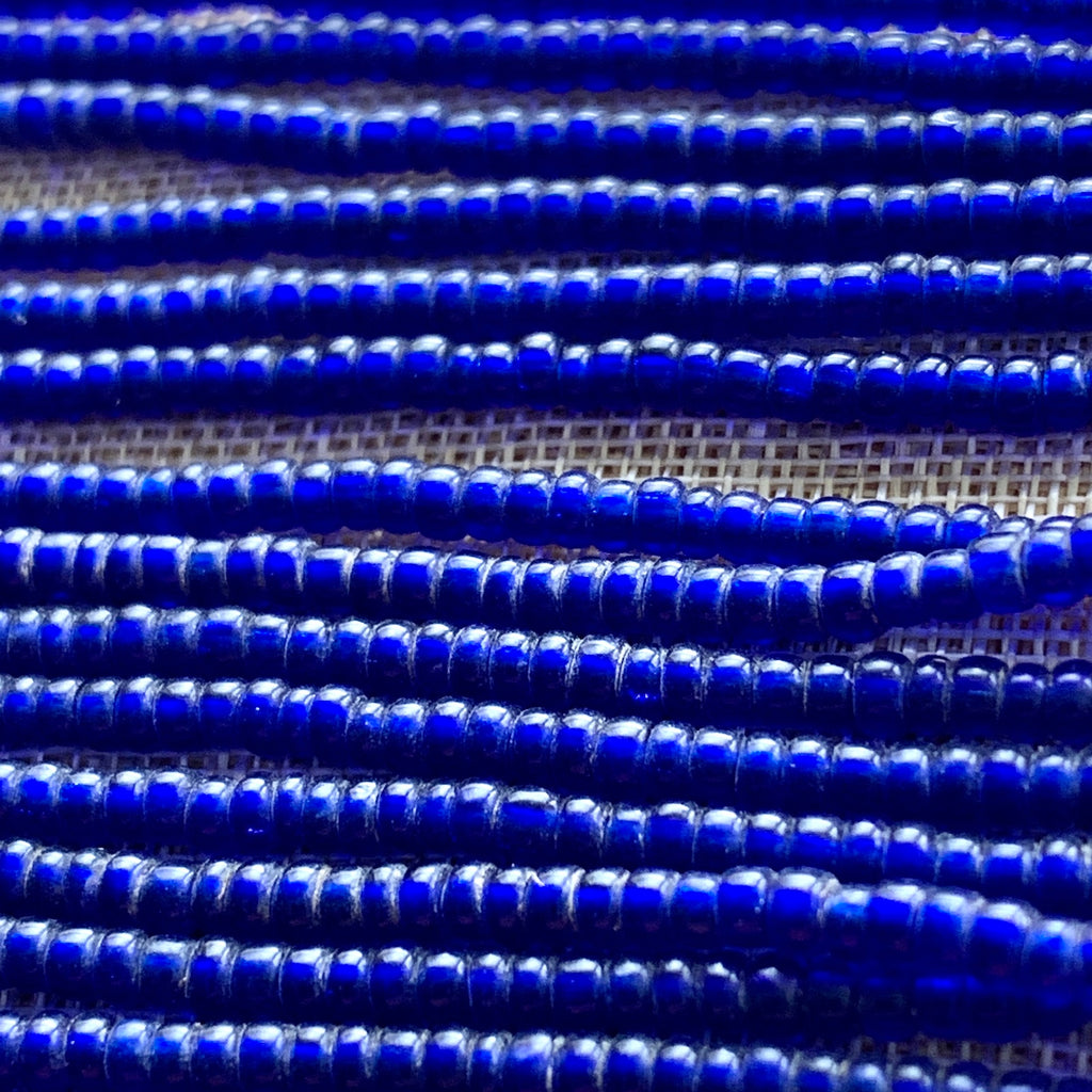 Antique Czech Cobalt Blue Seed Beads, 10º