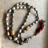 Large Vintage Silver Prayer Beads, Ethiopia