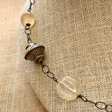 Beige Mix Necklace by Ruth