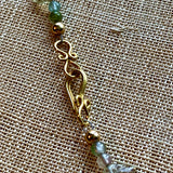 Aquamarine & 18 Karat Gold Necklace