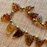Tourmaline & 18 Karat Gold Necklace