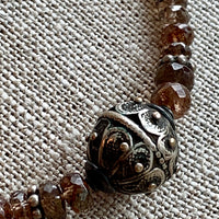 Zircon & Yemeni Silver Necklace by Ruth