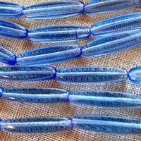 Vintage Blue Glass Beads