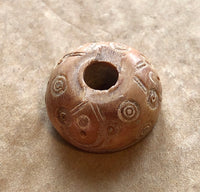 Ancient Carved Bone Bead, Afghanistan
