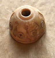 Ancient Carved Bone Bead, Afghanistan