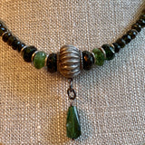 Faceted Green Tourmaline Necklace