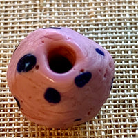 Venetian Faceted Pink Eye Beads
