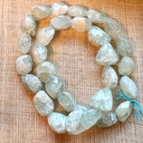 Aquamarine Faceted Beads