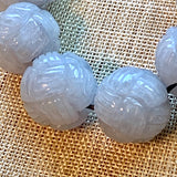 Lavender Jade Chinese Knot Bead