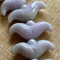 Lavender Jade Traditional Carving