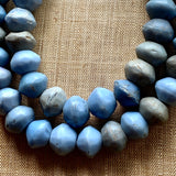 Strand of Cornflower Blue Beads