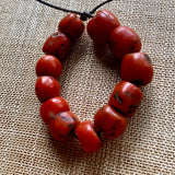 Rare Berber Red Coral Beads